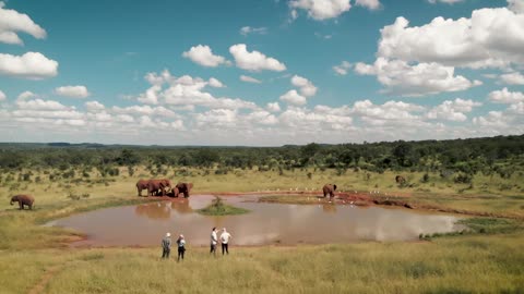 Nicolette Kluijver met IFAW in Zimbabwe voor olifanten (1/3)